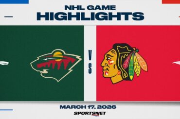 NHL Highlights | Wild vs. Blackhawks - March 17, 2026