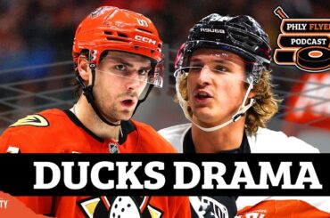 Could Cutter Gauthier DRAMA lead to chaos in Flyers/Ducks game on Wednesday? | PHLY Flyers Podcast