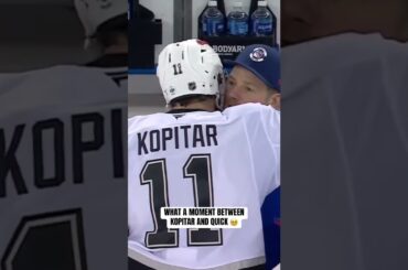 This Moment Between Kopitar and Quick 🤝