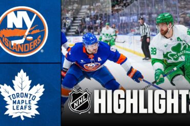 Islanders vs. Maple Leafs | NHL Highlights | March 17, 2026