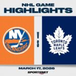 NHL Highlights | Islanders vs. Maple Leafs - March 17, 2026