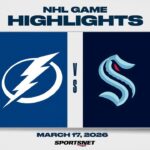 NHL Highlights | Lightning vs. Kraken - March 17, 2026
