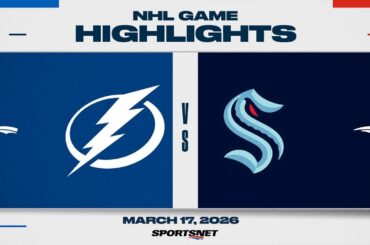 NHL Highlights | Lightning vs. Kraken - March 17, 2026