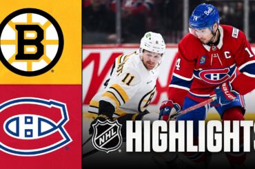 Bruins vs. Canadiens | NHL Highlights | March 17, 2026