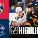 Panthers vs. Canucks | NHL Highlights | March 17, 2026