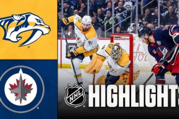Predators vs. Jets | NHL Highlights | March 17, 2026