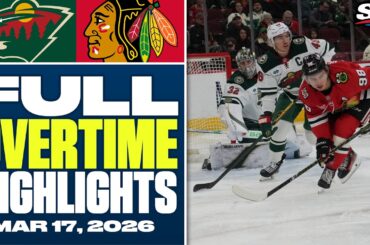 Minnesota Wild at Chicago Blackhawks | FULL Overtime Highlights - March 17, 2026