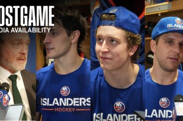 New York Islanders Postgame Availability | NYI at TOR