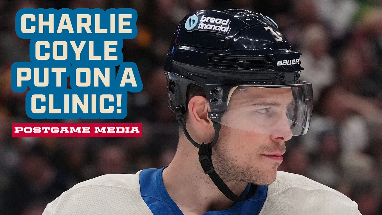 Charlie Coyle Put On a CLINIC in 5-1 Win Over Carolina! 🤩