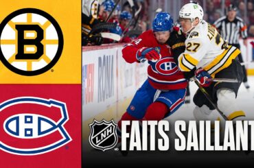 Bruins vs Canadiens | 17/03/26 | Faits saillants