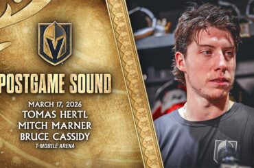 🎥 POSTGAME SOUND: Hertl, Marner & Cassidy