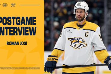 Roman Josi Postgame Interview: Shootout Win Against Winnipeg
