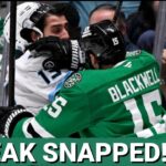 Dallas Stars 15-Game Point Streak Ends in 6-3 Defeat to Utah - Vanecek Stifles Stars Offense