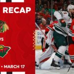 Blackhawks vs. Wild Game Highlights | 3.17.26