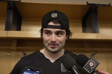 3/7 PHI @ PIT  Postgame: Jamie Drysdale