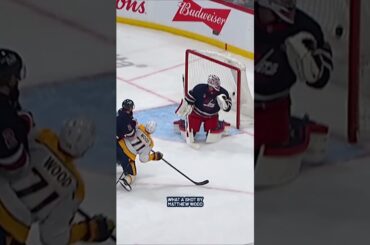 What a shot by the rookie 🤯 #predsnhl