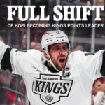 Anže Kopitar Scores to Become the LA Kings All-Time Points Leader