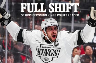 Anže Kopitar Scores to Become the LA Kings All-Time Points Leader