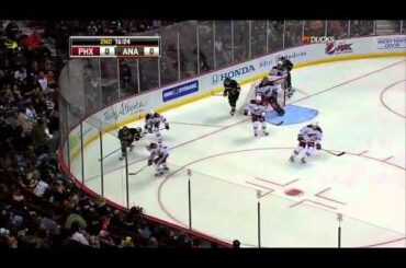 Cam Fowler First Nhl Goal ( October 18, 2010)