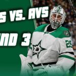 Dallas Stars vs. Colorado Avalanche Round 3 TONIGHT!