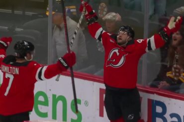 Jack Hughes sets up ELECTRIC overtime winner!