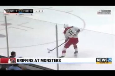 Grand Rapids Griffins defeat Cleveland Monsters