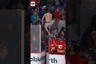 Crazy Fan Climbs Over the Glass Mid Game 😬💥
