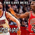 Dražen Petrović Last Duel with Michael Jordan (1993.03.02) - 40pts Total, Insane Pump Fake!