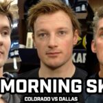 Martin Necas & Avs on Recent Struggles + More & FOCUSED Before IMPORTANT Game vs Dallas Stars