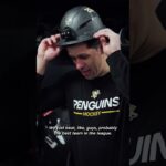 Evgeni Malkin Gets Postgame Helmet