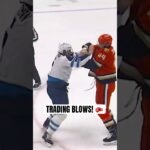 Luke Schenn and Ross Johnston dropped the mits 🍿