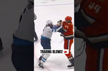 Luke Schenn and Ross Johnston dropped the mits 🍿