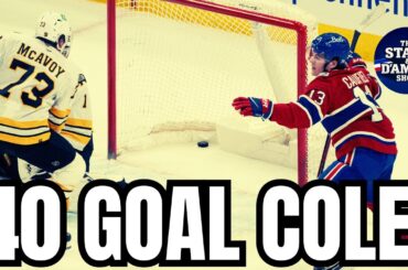 HUGE HABS WIN! Cole Caufield Hits 40 Goals! LIVE Reaction 12PM