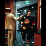 Canucks Players After Win  #rogersarena #hockey #canucks