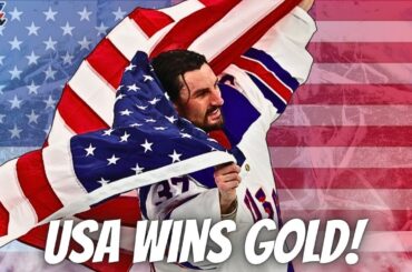 Connor Hellebuyck Leads Team USA to a Gold Medal Victory Over Canada