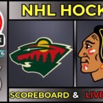 🔴 Minnesota Wild vs Chicago Blackhawks LIVE | NHL | Mar 17, 2026 | SCOREBOARD