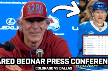 Jared Bednar JOKES About Playing Stars, Lineup Changes, Focus & More Before IMPORTANT Game vs Dallas