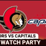 LIVE: Ottawa Senators vs Washington Capitals - NHL Watch Party - March 18, 2026