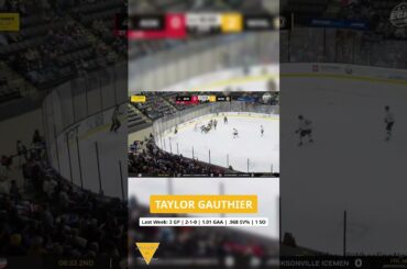 Penguins Prospect Report: Taylor Gauthier Among Top ECHL Goaltenders After Strong Week For Wheeling