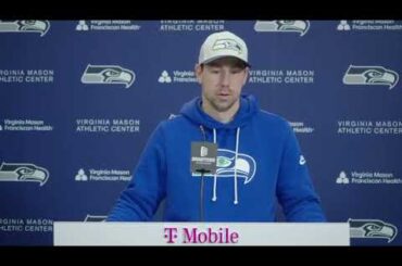 Seattle Seahawks OC Klint Kubiak Talks NFL Head Coaching Interviews + Sam Darnold vs 49ers