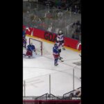 Nico Hischier with a Short Goal vs. New York Rangers