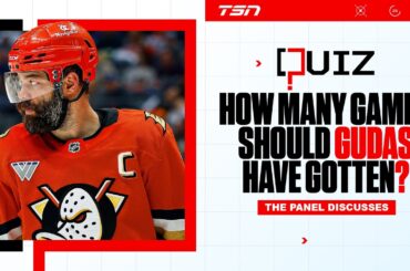 How many games did Gudas deserve for hit on Matthews? | The Quiz