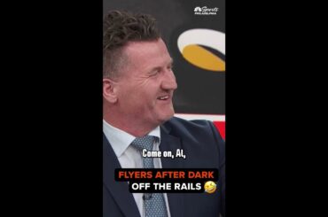 Flyers Pregame Live crew getting loopy with the late puck drop vs Ducks