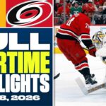 Pittsburgh Penguins at Carolina Hurricanes | FULL Overtime Highlights - March 18, 2026