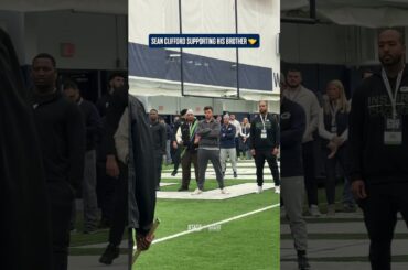 Sean Clifford back at Penn State in support of Liam’s Pro day 🤝