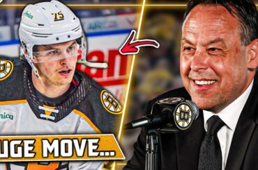 Bruins Make Huge Move... Major Bruins Updates | Boston Bruins News