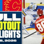 St. Louis Blues at Calgary Flames | FULL Shootout Highlights - March 18, 2026
