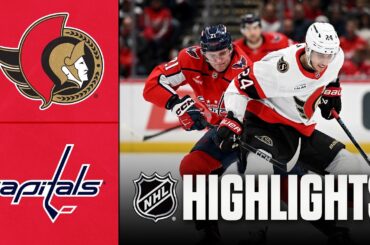 Senators vs. Capitals | NHL Highlights | March 18, 2026