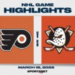 NHL Highlights | Flyers vs. Ducks - March 18, 2026