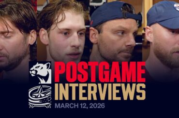 Postgame Reaction vs Columbus | 3.12.26